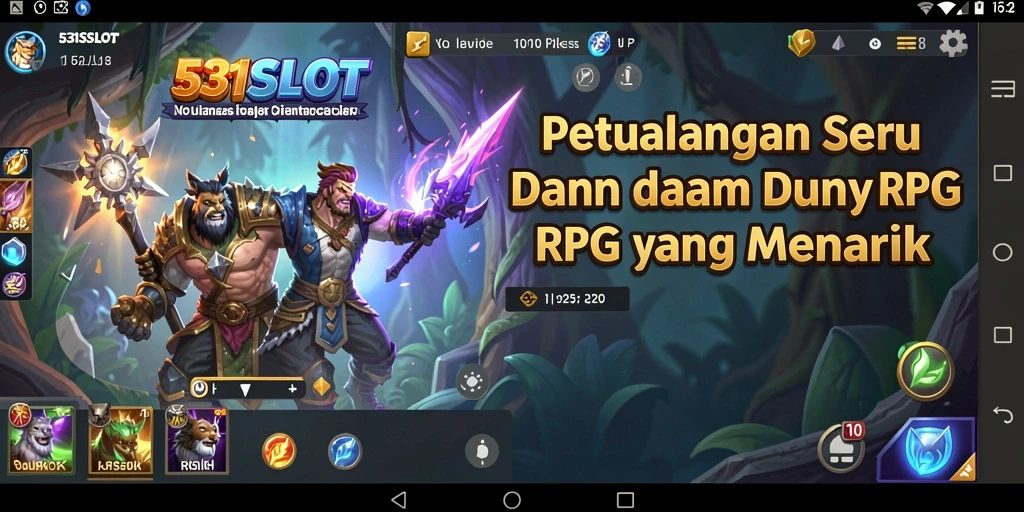 Gameplay seru 531SLOT yang penuh aksi dan petualangan.