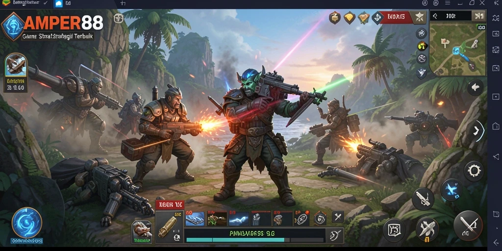 Gameplay seru dan mendebarkan di AMPER88 dengan strategi yang mendalam.