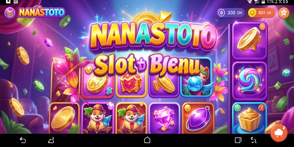 Tampilan gameplay <strong>NANASTOTO</strong> yang memukau dengan fitur bonus yang menanti.