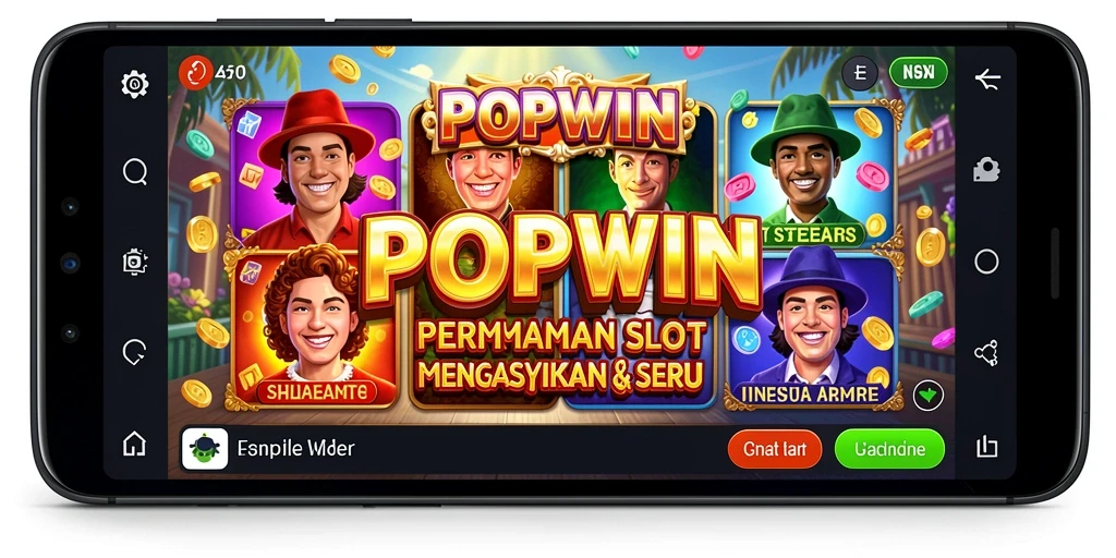 Tampilan menarik dari gameplay Slot di POPWIN.