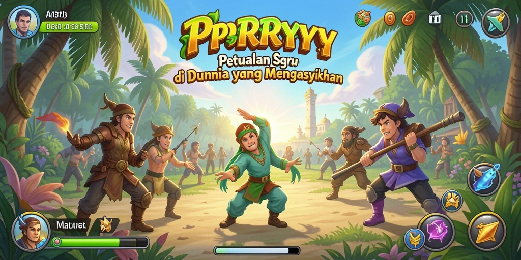 Tampilan gameplay <strong>PPRRYY</strong> yang penuh aksi dan petualangan seru.