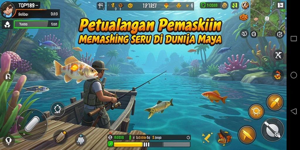 Tampilan gameplay TOPI189 yang menarik dan realistis.